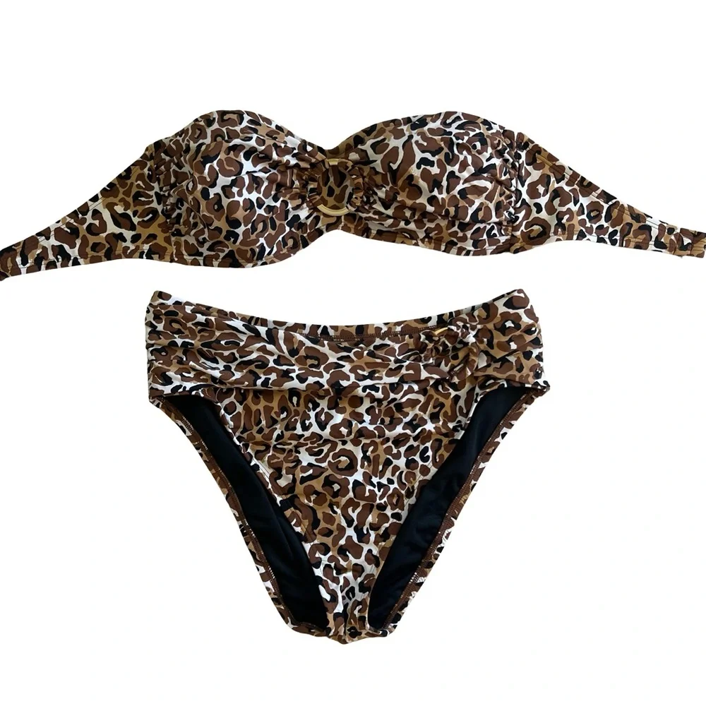 Lilly Pulitzer Spessa Top Chocolate Onyx My Favorite Spot Valyn High Rise Bottom - Picture 5 of 11